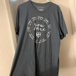 Blue/Grey Christian Shirt